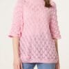 Teardrop Knit Short Sleeve Jumper