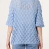 Teardrop Knit Short Sleeve Jumper