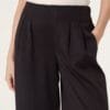 Soft Touch Front Crease Wide Leg Trousers