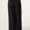 Soft Touch Front Crease Wide Leg Trousers