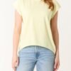 2026/02/1000432292.jpg Cap Sleeve T -Shirt- Various Colours