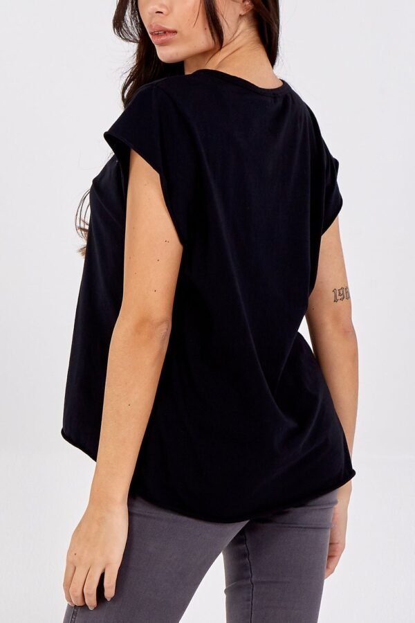 2026/02/1000432296.jpg Cap Sleeve T -Shirt- Various Colours