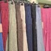 Pinstripe Wide Leg Trousers