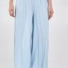 Pinstripe Wide Leg Trousers