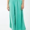 Pinstripe Wide Leg Trousers