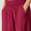 Pinstripe Wide Leg Trousers