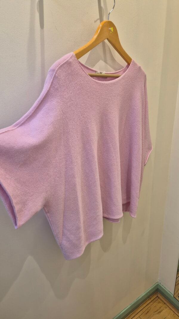 Soft Scoop Neck Short Sleeve Knit