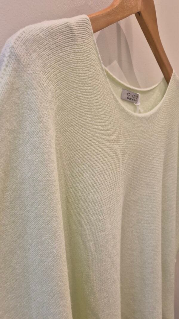 Soft Scoop Neck Short Sleeve Knit