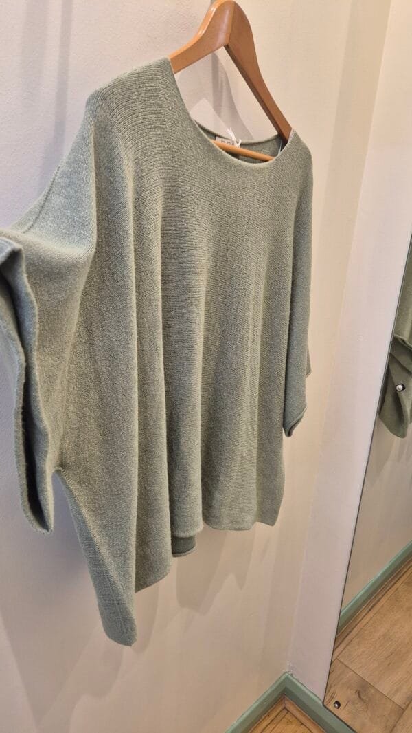 Soft Scoop Neck Short Sleeve Knit