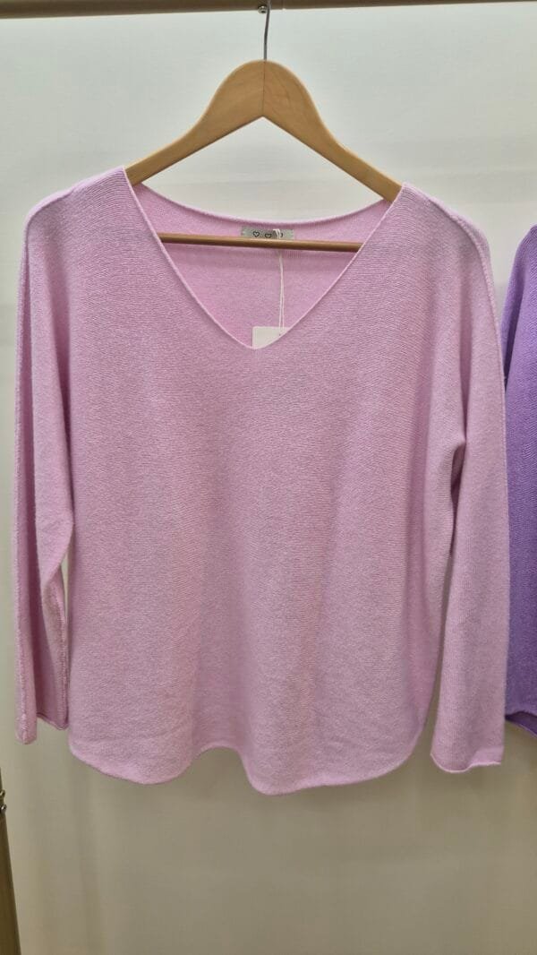 2026/03/1000409567-scaled.jpg Classic V-Neck Fine Knit