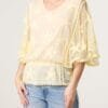 Star Lace Floaty Blouse