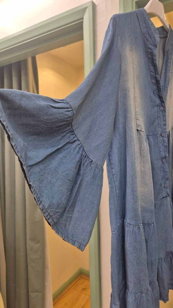 2026/03/1000415631-scaled.jpg Denim Tiered Smock Dress