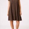 2026/03/1000472735.jpg Frill Sleeve Cheesecloth Tiered Dress