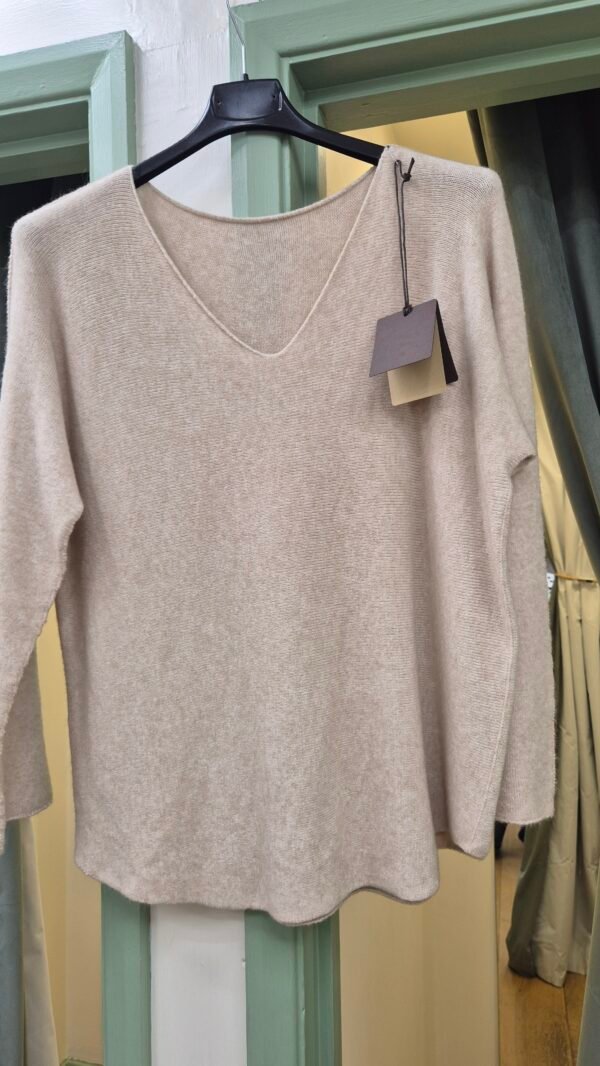 2026/03/1000488478-scaled.jpg Classic V-Neck Knit Jumper