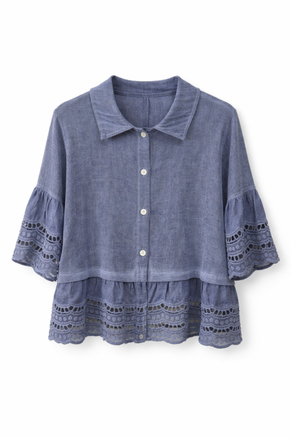 2026/04/1000418165.png Cotton Linen Lace Trim Shirt