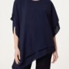 Asymmetric Double Frill Blouse