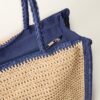 Summer Vibes Woven Tote Bag