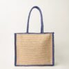 Summer Vibes Woven Tote Bag