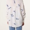 Bird Print Relaxed Shirt
