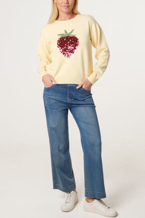 2026/04/1000418387.jpg Sequin Strawberry Knit Jumper