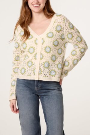 2026/04/1000418398.jpg V-Neck Crochet Cardigan