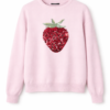 Sequin Strawberry Knit Jumper