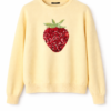 Sequin Strawberry Knit Jumper