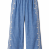 2026/04/1000418642.png Embroidered Denim Look Wide Leg Trousers