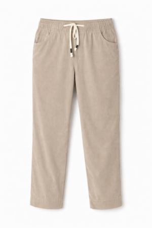 Stone Soft Drawstring Trousers