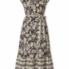 Stella Morgan Black & Cream Floral Midi Dress