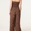 Polka Dot Bandeau Jumpsuit (One Size)