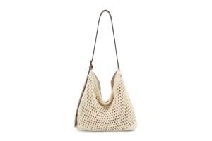 Crochet Slouch Shoulder Bag