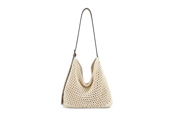 Crochet Slouch Shoulder Bag