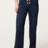 2026/05/1000429817.jpg Tie-Up Stretch Jean Style Trouser