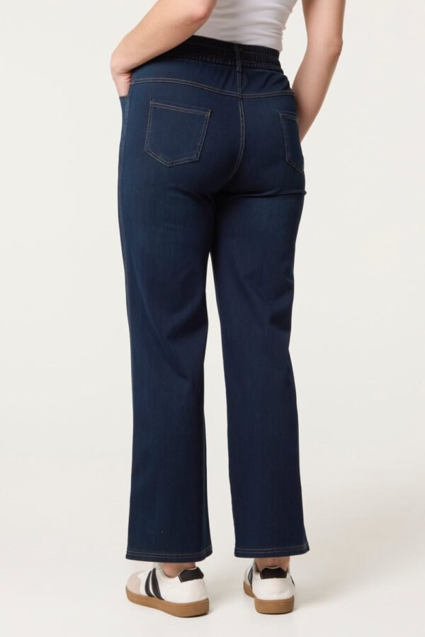 2026/05/1000429820.jpg Tie-Up Stretch Jean Style Trouser