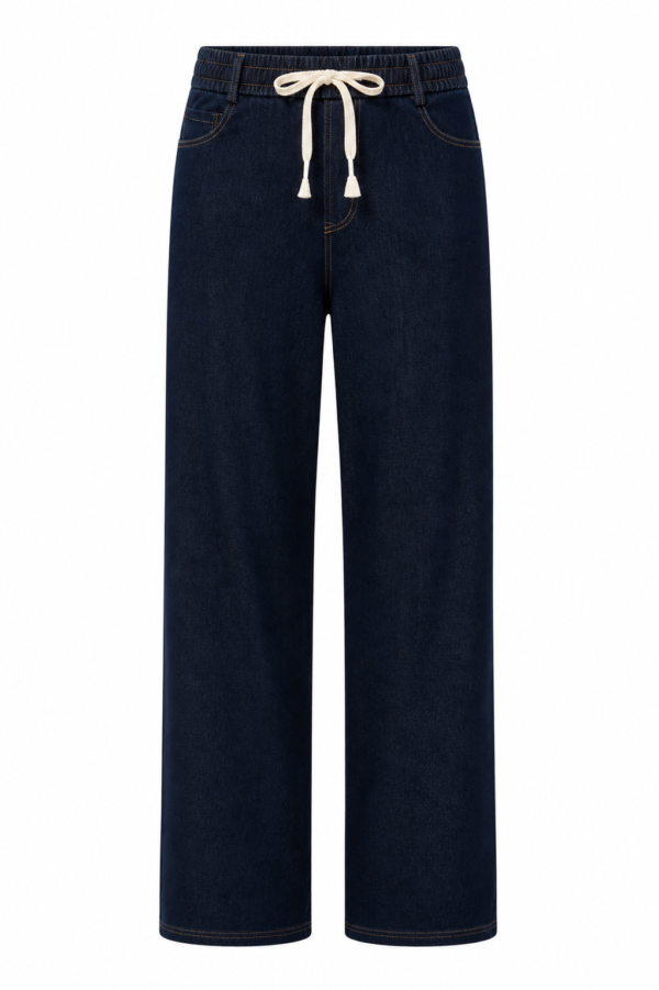 2026/05/1000429823.png Tie-Up Stretch Jean Style Trouser