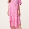 Bandana Paisley print Print Cheesecloth Midi Dress