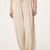 Relaxed Drawstring Harem Trousers