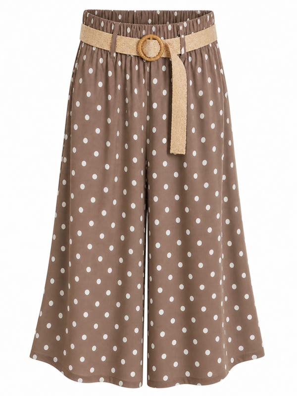 Polka Dot 3/4 Trousers