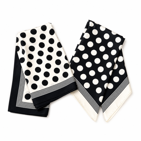 2026/05/1000429940.png Polka Dot Satin Feel Scarf