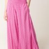 Patterned Wide Leg Culotte Trousers