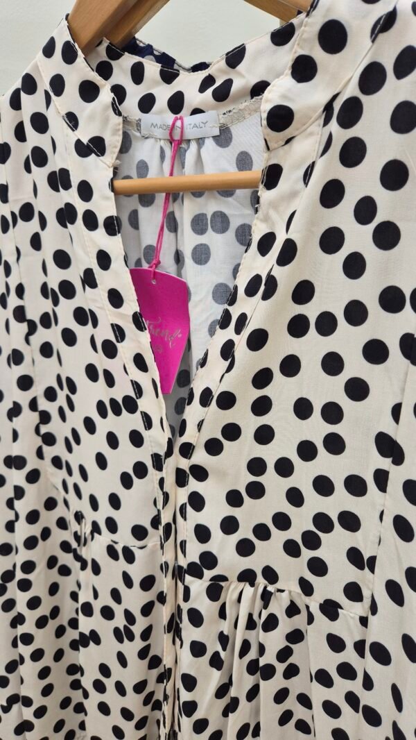 Tiered Spotty Dress