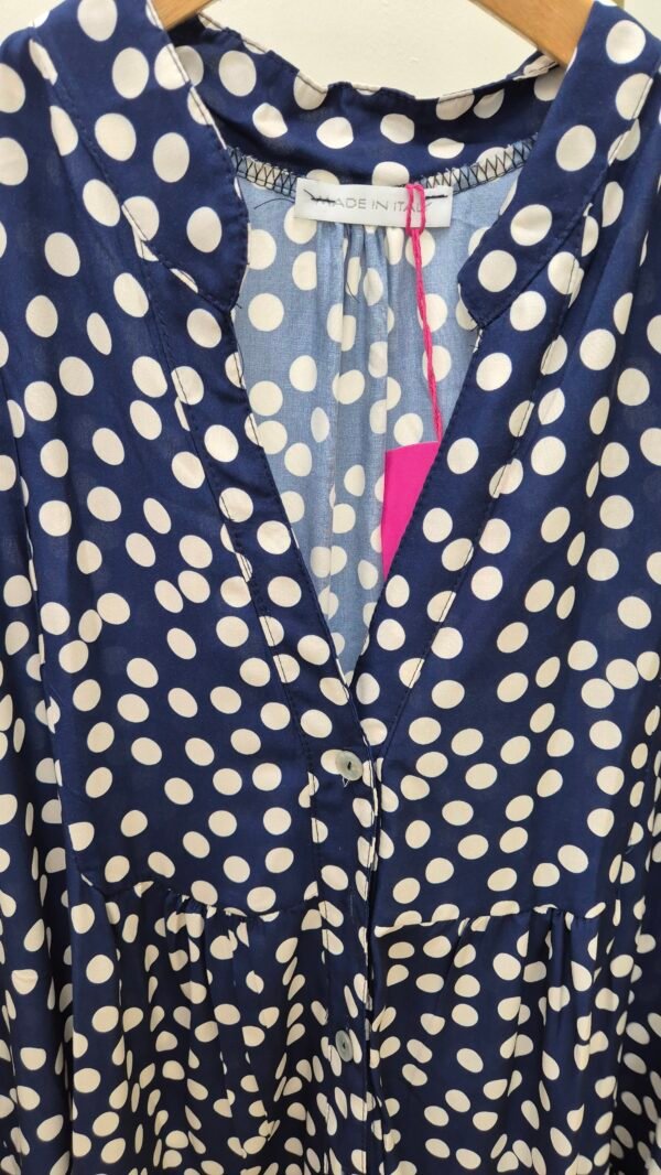 Tiered Spotty Dress