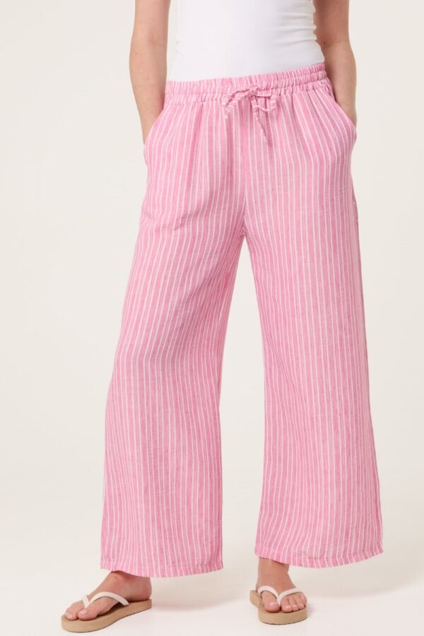 Sorrento Stripe Cotton Trousers
