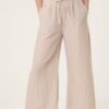 Sorrento Stripe Cotton Trousers