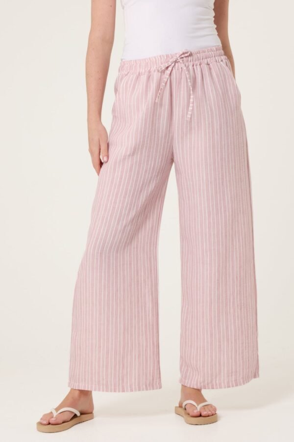 Sorrento Stripe Cotton Trousers