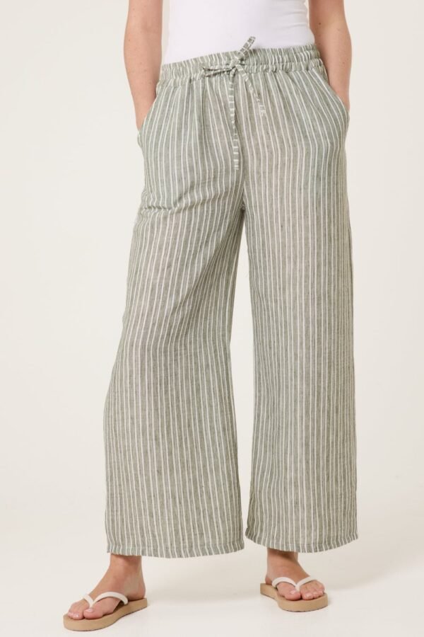Sorrento Stripe Cotton Trousers