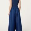 Denim Wide Leg Jumpsuit