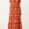 Sunset Shores Starfish Maxi Dress