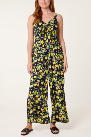 Amalfi Lemon Jumpsuit 🍋